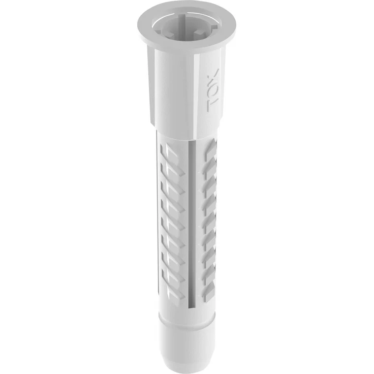 TOX Allzweckdübel mit Kragen Deco 10 x 66 mm in Runddose, Dübel für fast alle Baustoffe, 47 Stück, 016260081