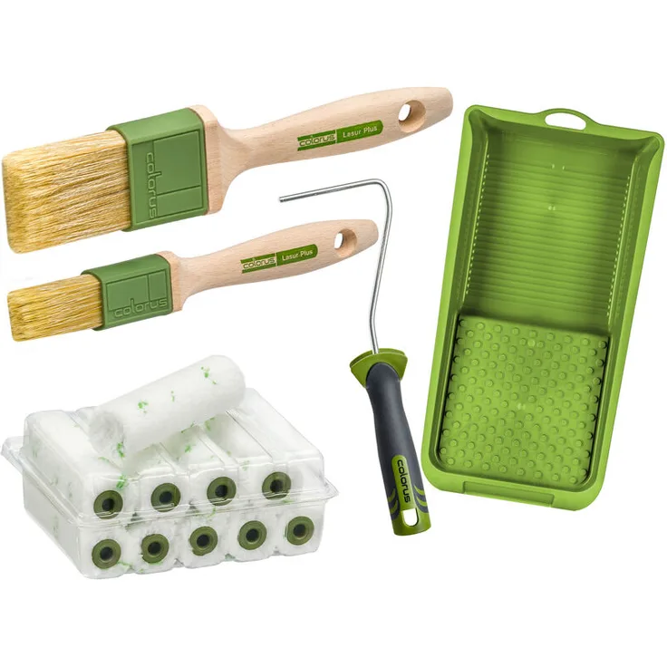 Colorus Lasur Walzen Set 14 tlg.
