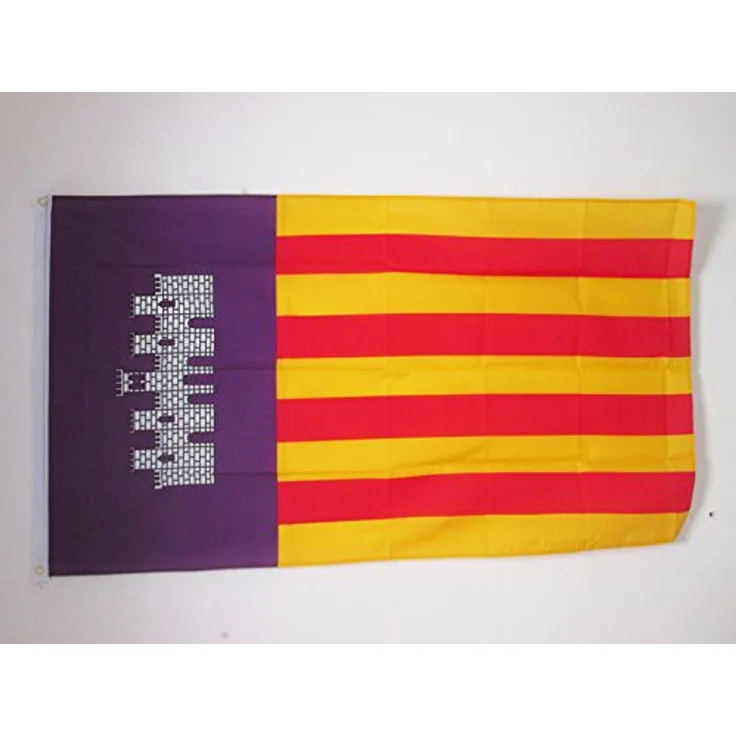 Flaggenking Mallorca Flaggen/Fahnen, Mehrfarbig, 150x90x1 cm