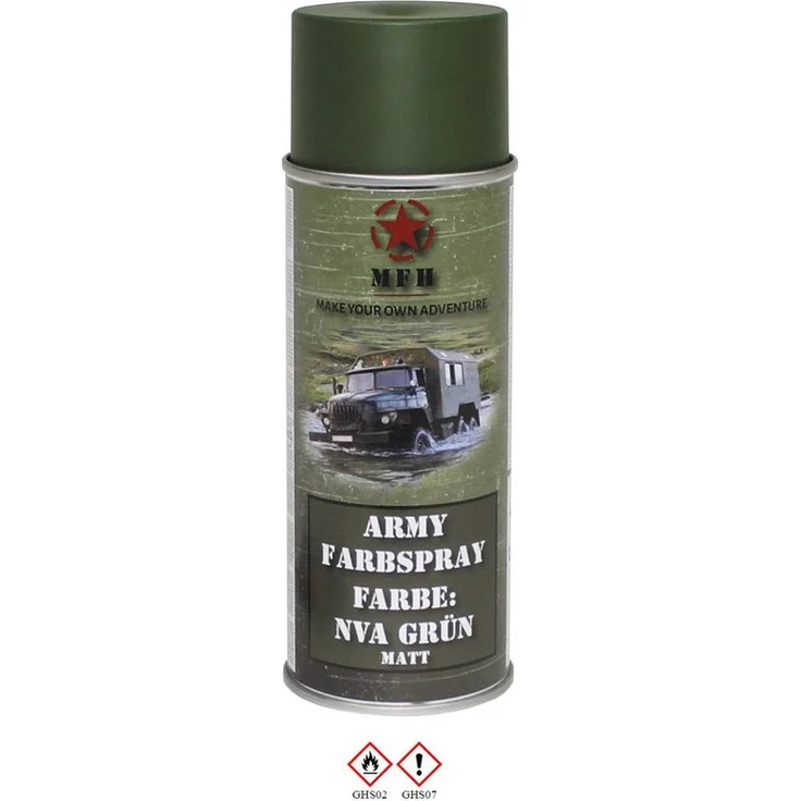 MFH Farbspray Army 400ml NVA Grün RAL6003 – Bild 1