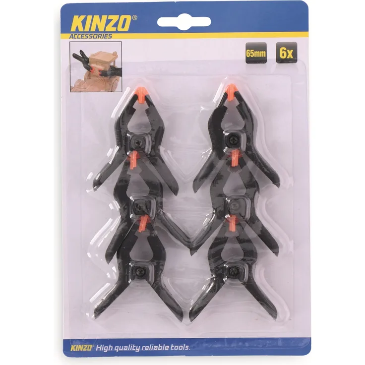 Leimzangen-Set KINZO, 6-teilg, 65 mm