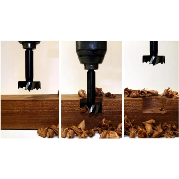 FAMAG Bormax 2.0 WS-Forstnerbohrersatz 4-teilig D=35,40,45,50mm im Holzkasten