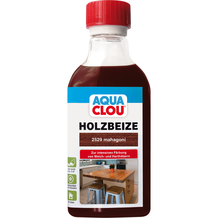 Aqua Clou Holzbeize B11 250 ml, mahagoni