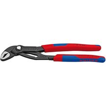 Bild für KNIPEX 87 02 250 SB Cobra Hightech-Wasserpumpenzange grau atramentiert mit schlanken Mehrkomponenten-Hüllen 250 mm (in SB-Verpackung)