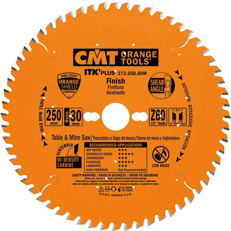 Cmt 272.250.60 M Ultra Schmale Schnittfuge Klinge z-60 um B-30 K-2,4 p-1,6