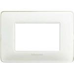 Bticino Matix Abdeckrahmen 3 Module Farbe Eis AM4803CBN