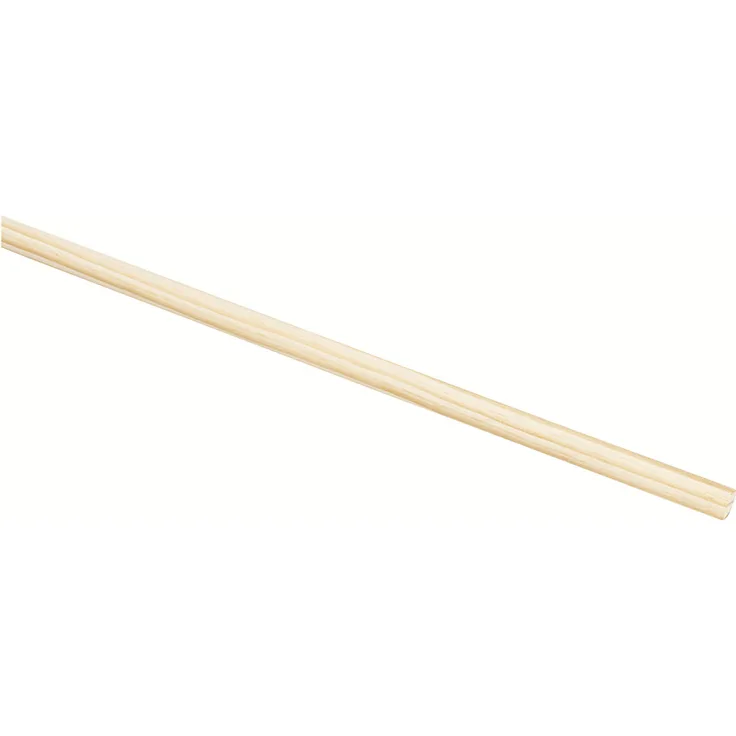 Nölle Holzbesenstiel 120 cm, Rundkopf