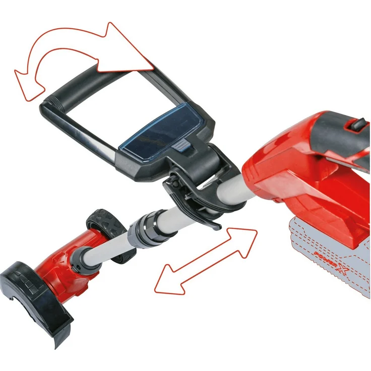 Einhell GE-CC 18 PWX Akku-Fugenreiniger Li Solo Power X-Change PXC (Lithium Ionen, 18 V, 1200 min-1, Bürstendurchmesser 10 cm, inkl. Stahl- und Nylonbürste, ohne Akku und Ladegerät) – Bild 3