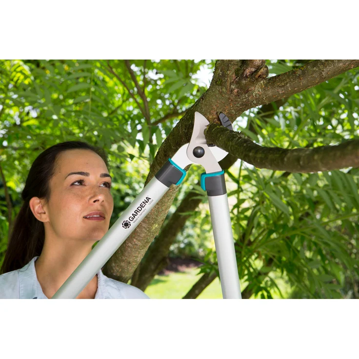 GARDENA EasyCut 680 A Astschere Amboss-Baumschere zum Schneiden von hartem und trockenem Holz, Antihaftbeschichtung, ErgoTec Griff 12004-20 – Bild 5