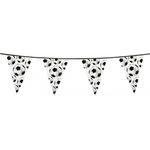 Boland fußball-Flagge Linie 6 Meter schwarz-weiß