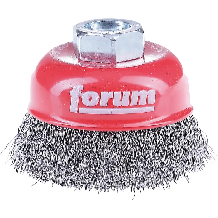 Forum Topfbürste Stahldraht M14 100 x 0,3 mm gewellt
