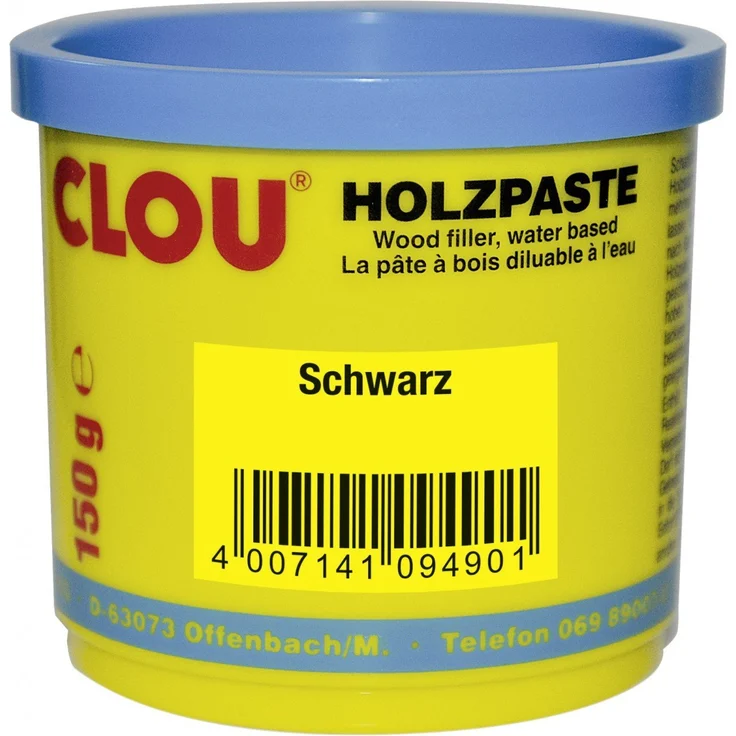 Clou Holzpaste 150 g, schwarz – Bild 2