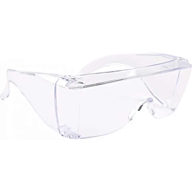 HYGOSTAR Schutzbrille für Brillenträger, transparent