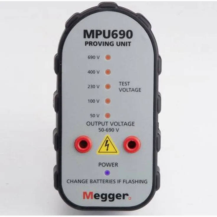 Megger 1001-561 MPU690 Messadapter MPU690 Prüfungseinheit für zweipolige Spannungsprüfer 1St.