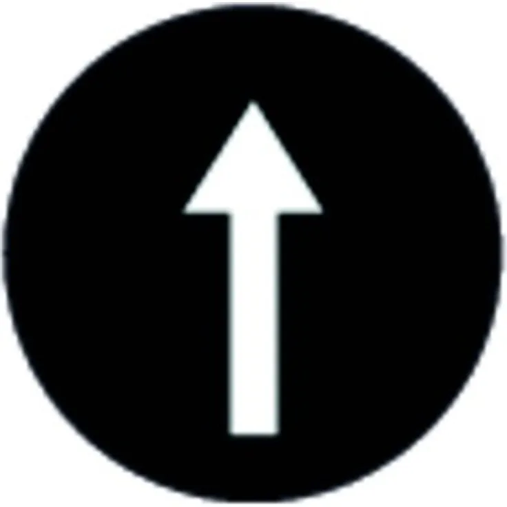 Eaton 218173 Tastenplatte, Flach Schwarz, Symbol Pfeil