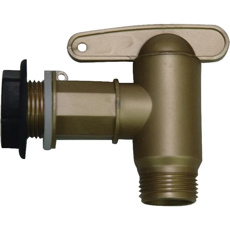 Graf 504044 Auslaufhahn Kunststoff 13 mm (1/2 Zoll), 16 mm (5/8 Zoll), 19 mm (3/4 Zoll) Bewässerungszubehör