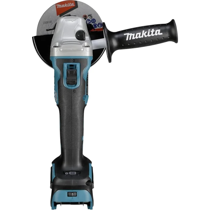 Makita DGA511Z Akku-Winkelschleifer 18,0 V 125 mm mit Drehzahlregulierung solo im Karton ohne Akku, ohne Ladegerät 125 mm Akku – Bild 2