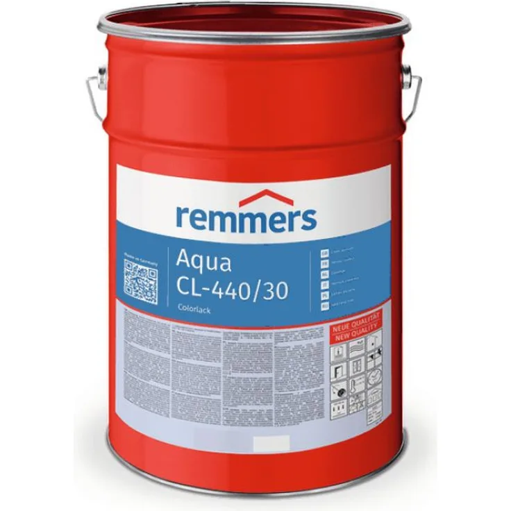 Aqua CL-440-30-Colorlack, weiss - 5 ltr - Remmers