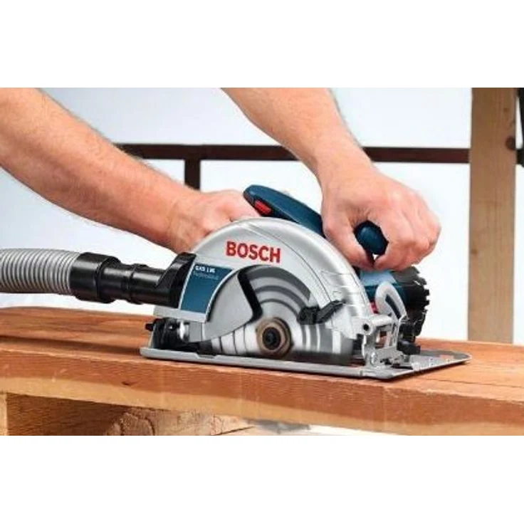 Bosch Professional Handkreissäge GKS 190 (1400 Watt, Kreissägeblatt: 190 mm, Schnitttiefe: 70 mm, in Karton) – Bild 4