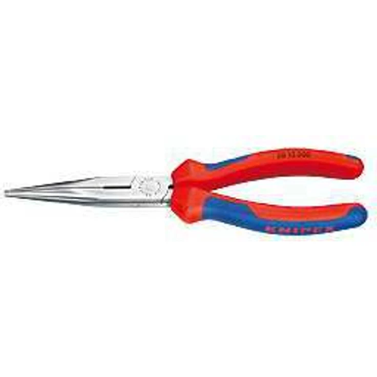 Knipex 26 12 200 Flachrundzange mit Schneide ? Storchschnabelzange – Bild 1