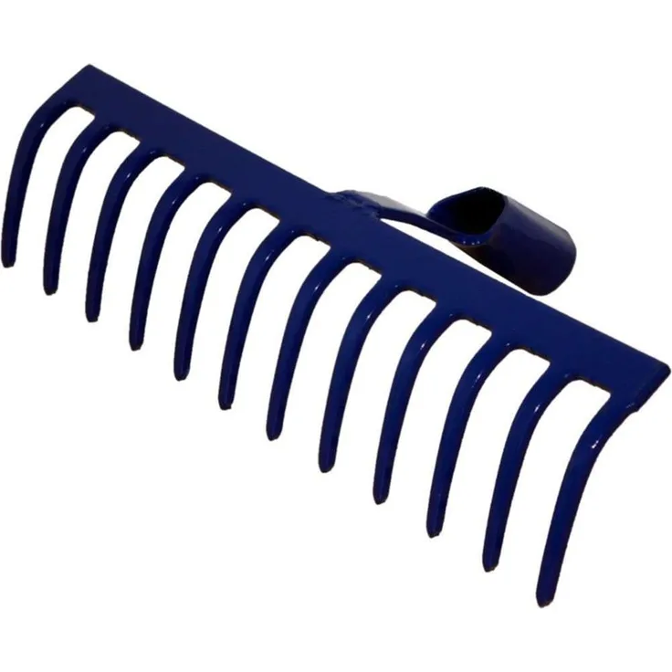 Freund-Victoria 26216 Straßenrechen, 16 Zinken, blau, 22 x 52 x 13 cm