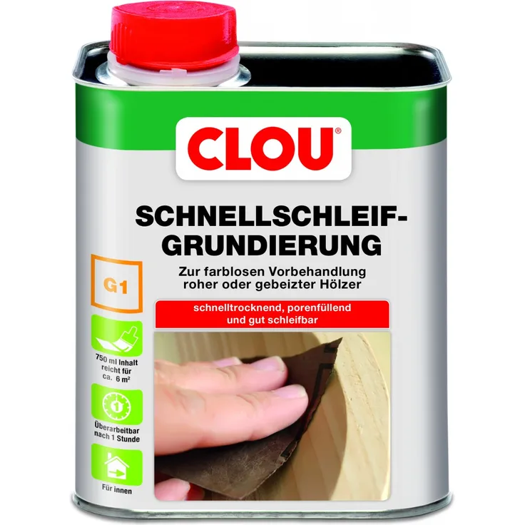 Clou Schnellschleif Grundierung G1 750 ml
