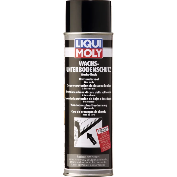 LIQUI MOLY 6100 Wachs-Unterboden-Schutz anthrazit-schwarz, 500 ml – Bild 1
