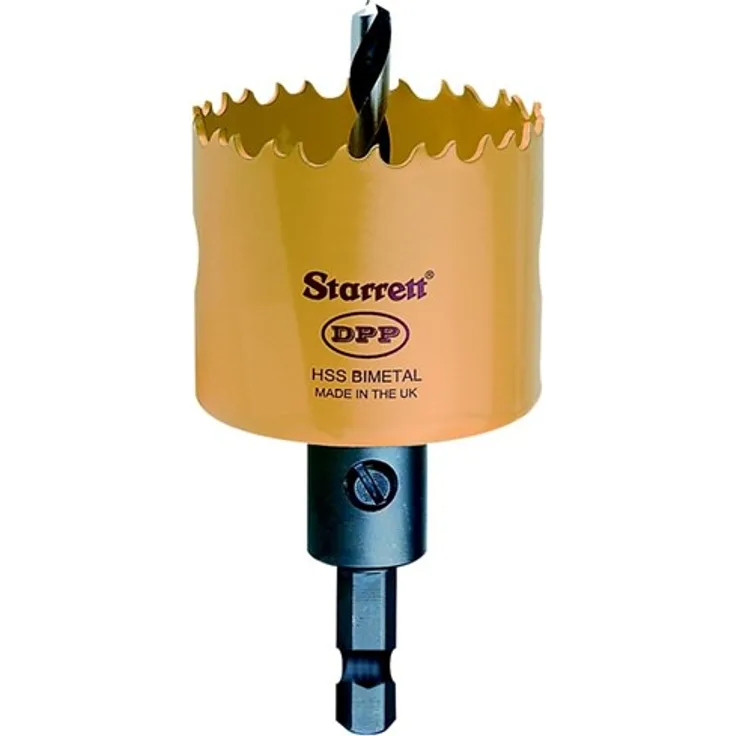 Starrett DH0158 Professionelle Dual Pitch Lochsäge 41 mm 4,3 cm - 20,3 cm (1.5-8 Zoll) HSS Bi-Metall