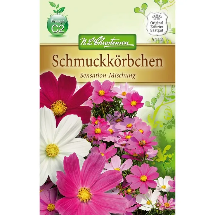 N.L. CHRESTENSEN Schmuckkörbchen Sensation Mischung | Cosmeasamen 4015557548680