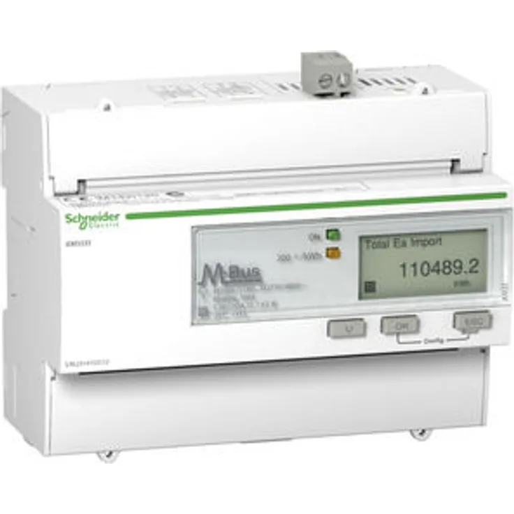 Schneider IEM3335 Energiezähler, 3-phasig, 125A, M-bus, 1E-1A, 4 Tarife