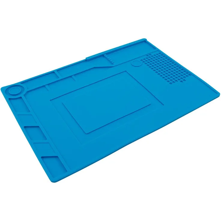 Silikon-Lötmatte McPower LM-15 39x27cm Hitzebeständig Antistatisch