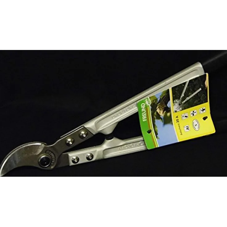 Freund-Victoria 1020700 Astschere 20 A, Silber-Schwarz, 40 x 25 x 15 cm