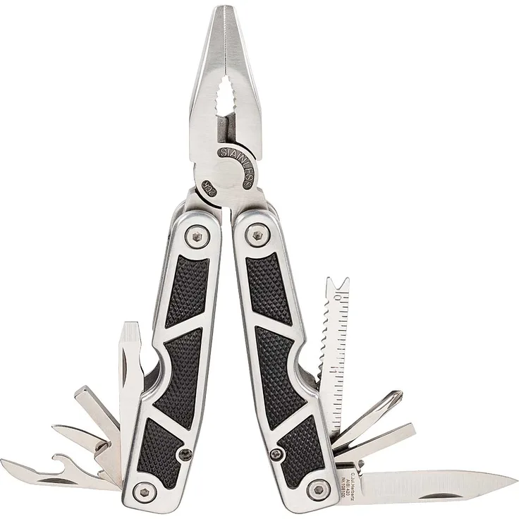 Herbertz Uni Multitool-Adapter-9 Bits-Nylonetui, Mehrfarbig, M