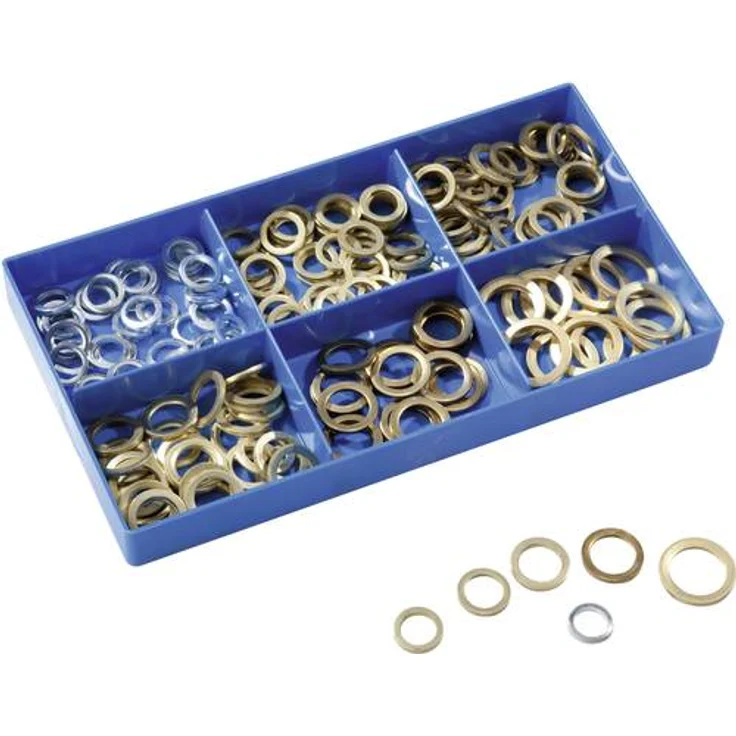 17009 186tlg. Fitschenringe Sortiment Inhalt 186 Teile