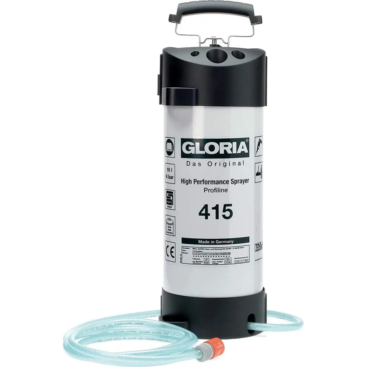 GLORIA Wasserzuführgerät Stahl 10L Typ 415, grau – Bild 1