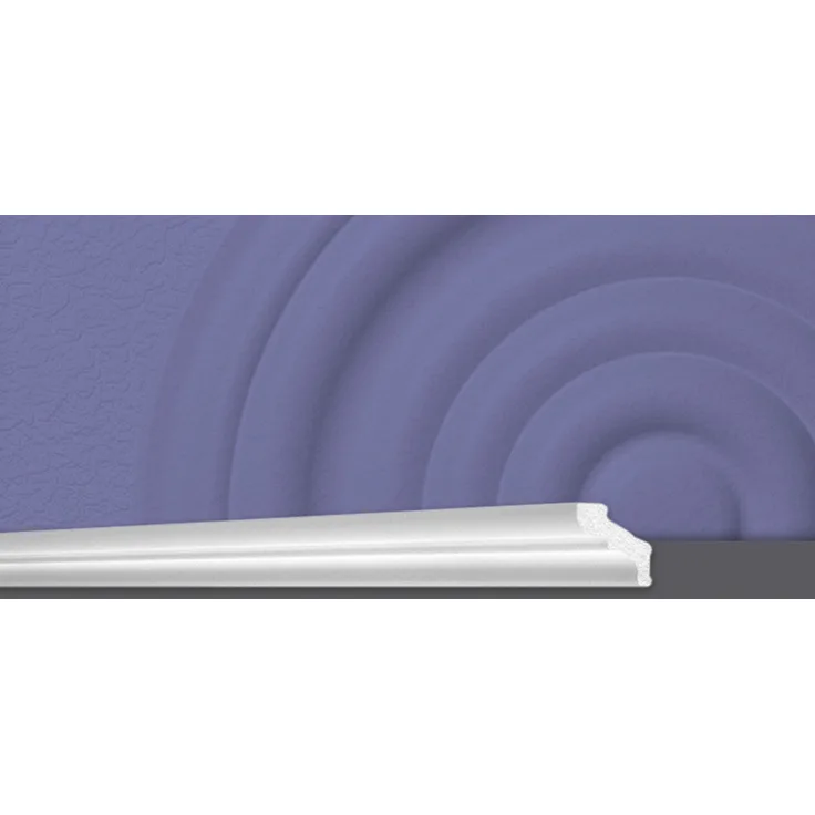Decosa Zierprofil F35 (Stella), weiss, 35 x 32 mm Laenge 2 m - 005 Stueck