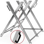 Sägebock Holzschneidebock Motorsäge Sägehilfe Metall Kettensäge Holz klappbar