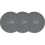 5 Haft-Schleifgitter SiC K80 ø225mm - Preisvergleich