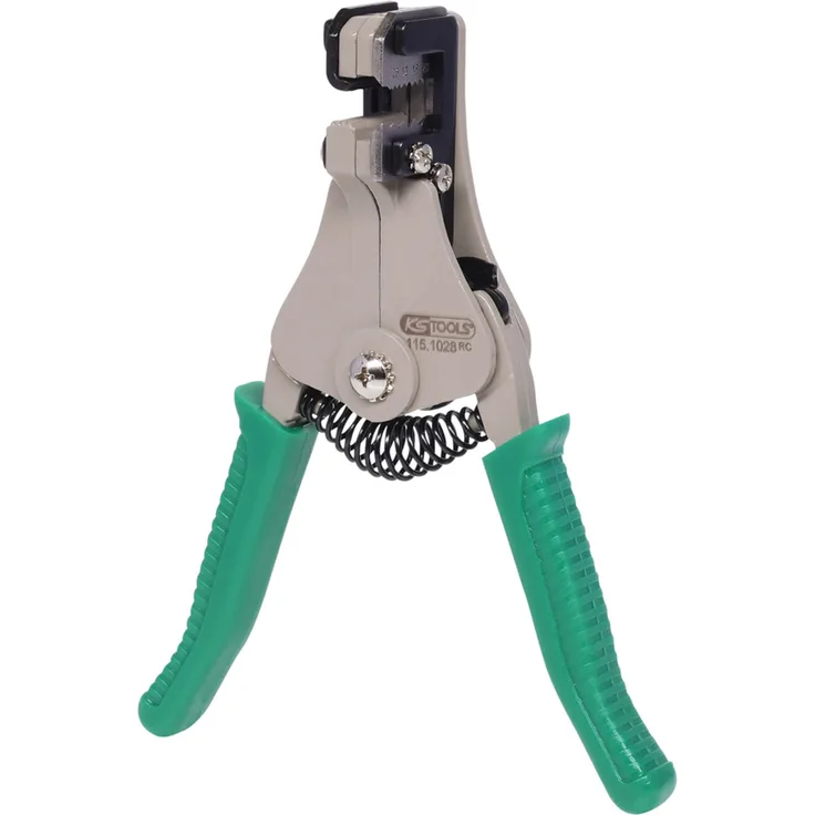 KS TOOLS Automatik Isolierzange, mit rotem Griff 0.5 bis 2.0mm Kabeldurchmesser