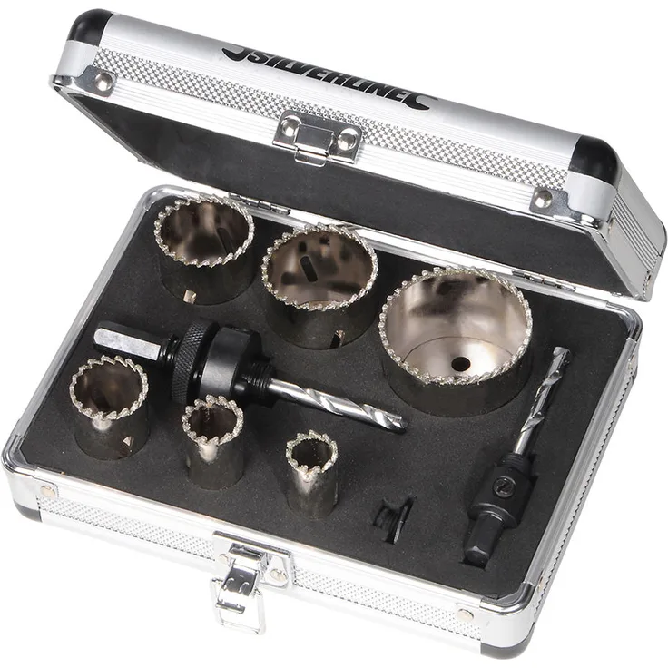 Silverline Diamant-Lochsägen, 11-tlg Satz