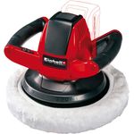 Einhell Akku-Autopoliermaschine CB 18-254 Li-Solo Power X-Change PXC (Li-Ion, 18 V, 2.500 U.-Min., Überlastschutz, inkl. 1x Textil-Polierhaube, 1x Synthetik-Polierhaube, ohne Akku und Ladegerät)