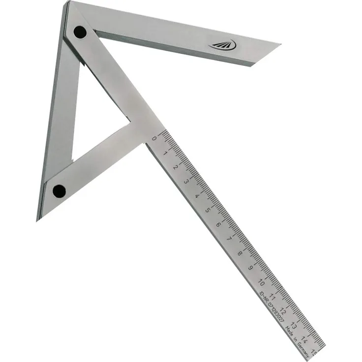 HELIOS-PREISSER 0380107 Zentrierwinkel, 300 x 180 mm