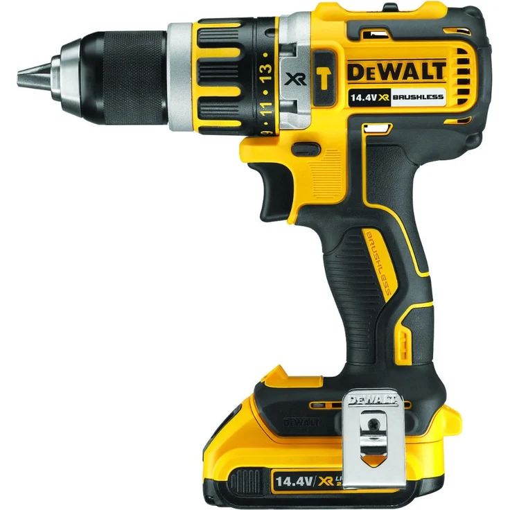 Dewalt DCD795D2-QW DCD795D2 Schlagbohrschrauber,360 W,18 V,Schwarz,Gelb – Bild 2