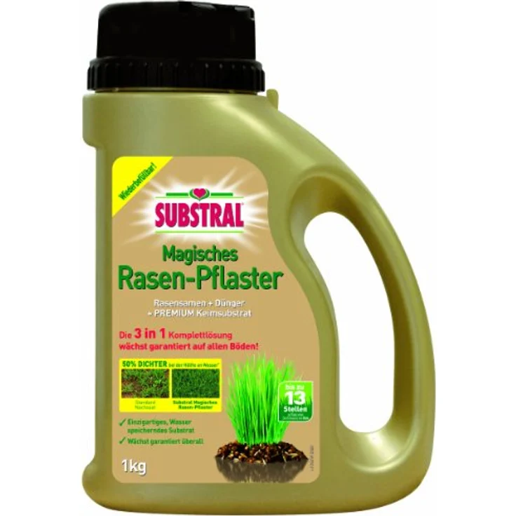 Substral Magisches Rasen-Pflaster 1 kg