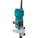 Makita 3709 Kantenfräse 530 W 6 mm 35000 U/min 1,5 kg Blau und Schwarz