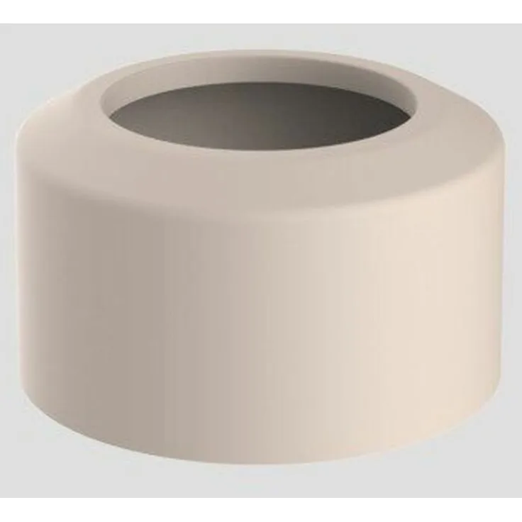Sanit WC - Abdeckrosette, zweiteilig DN100, beige