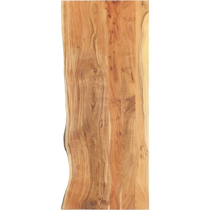 vidaXL Badezimmer-Waschtischplatte Massivholz Akazie 140 x 55 x 3,8 cm – Bild 1