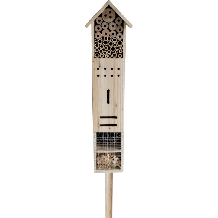 Westerholt 2554 Insektenhotel aus Holz Höhe 118cm