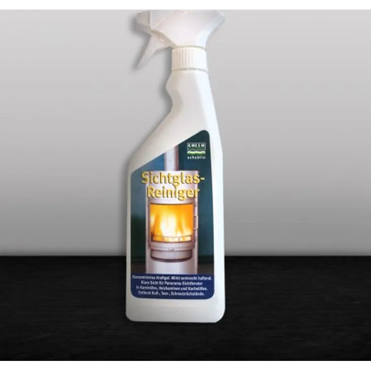 Schublin Reiniger für Kaminofen-Fenster entfernt reinigend Schmutz 500ml