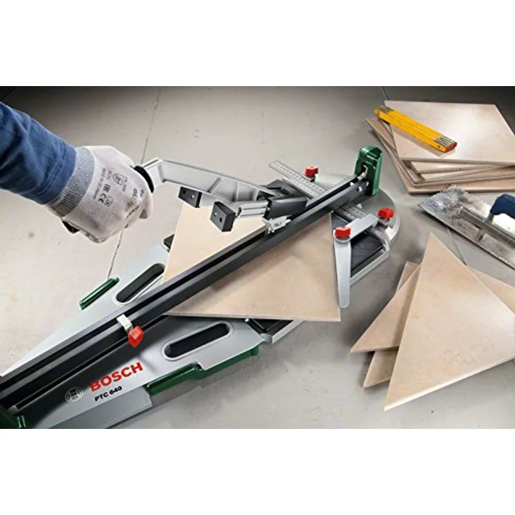 Bosch Fliesenschneider PTC 640 (Fliesenstärke: 12mm, Schnittlänge: 640mm, Diagonalschnittlänger: 450 mm, im Karton) – Bild 7